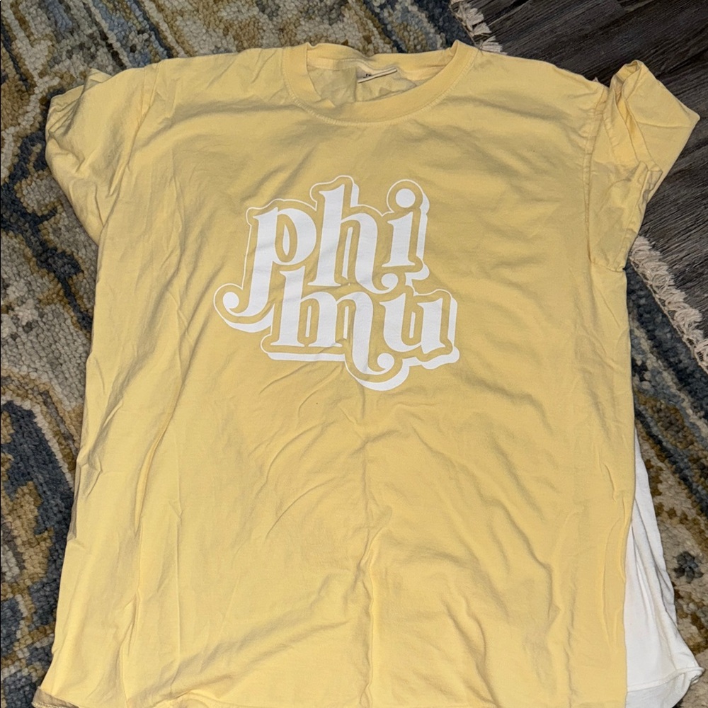 Comfort Colors Yellow Short Sleeve Tee